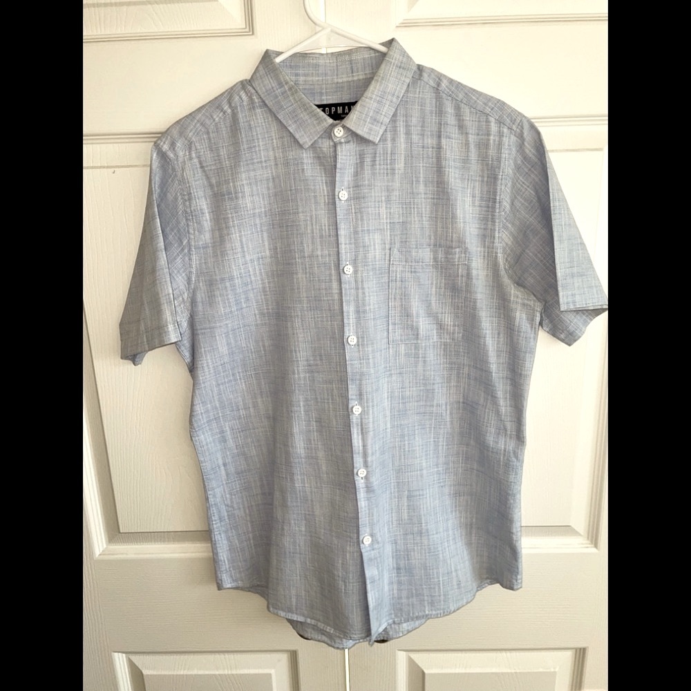 Very nice TopMan linen blend shirt.